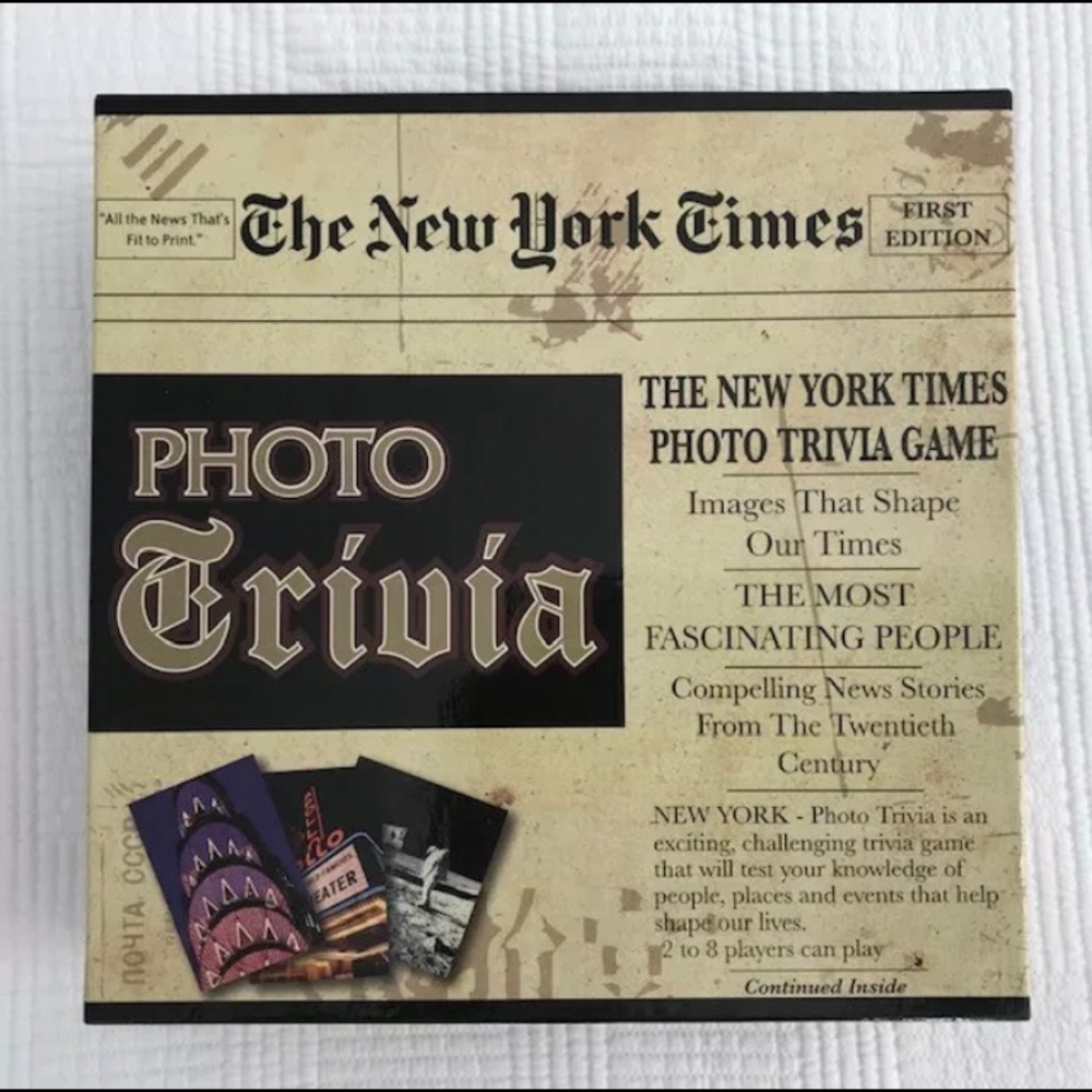 New York Times Photo Trivia Game